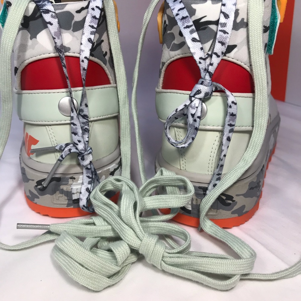 PUMA x Atelier New Regime Ren Boot Camo Shoes RARE - Picture 5 of 8